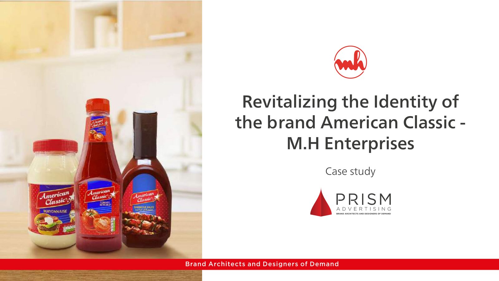 Revitalising American Classic for M.H. Enterprises, work by Prism Advertising for M.H. Enterprises