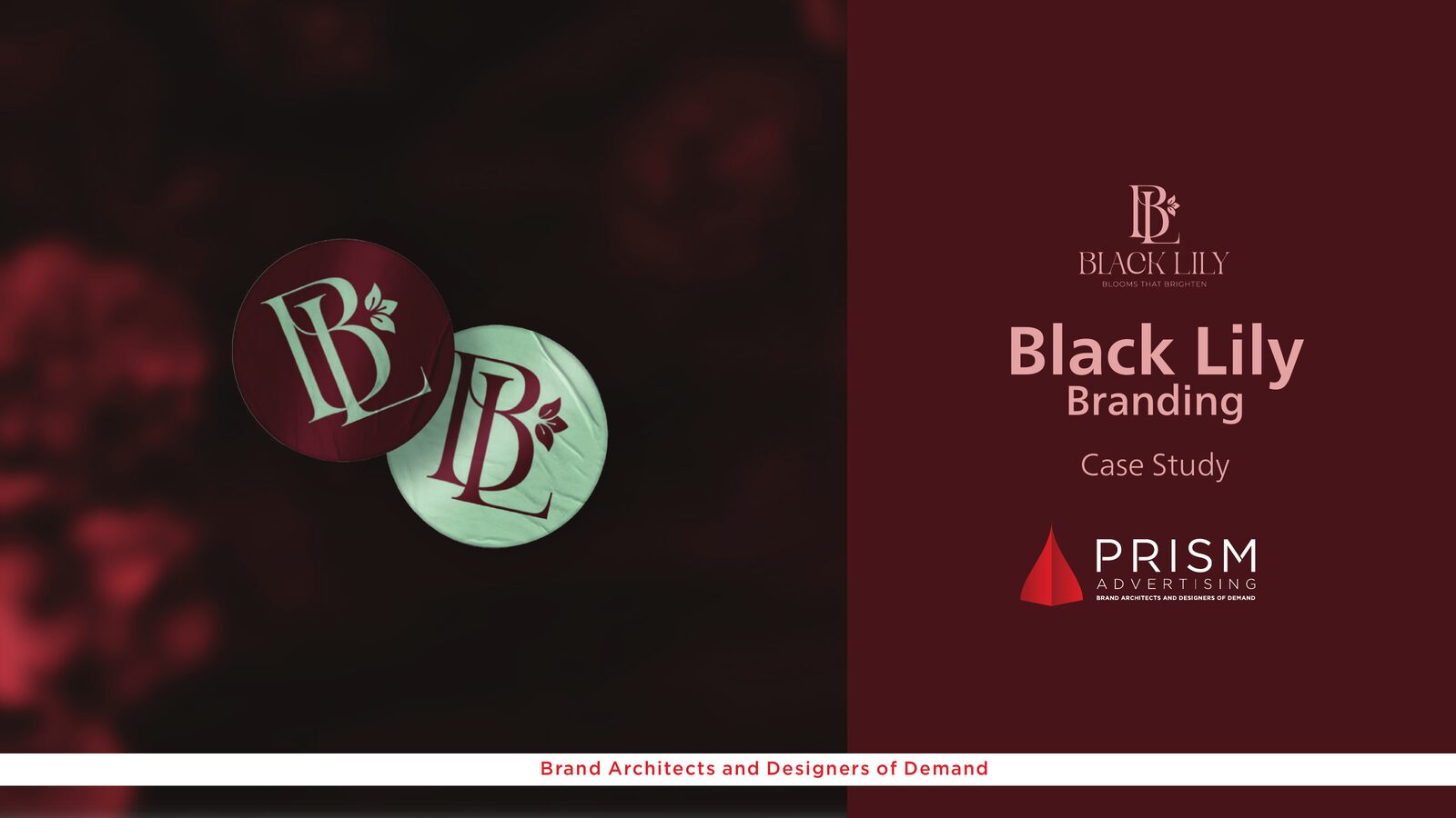 Black Lily: Brand Identity, work by Prism Advertising for Black Lily