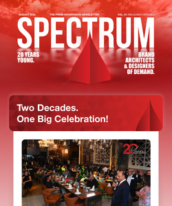 Cover of Prism Advertising newsletter issue 18